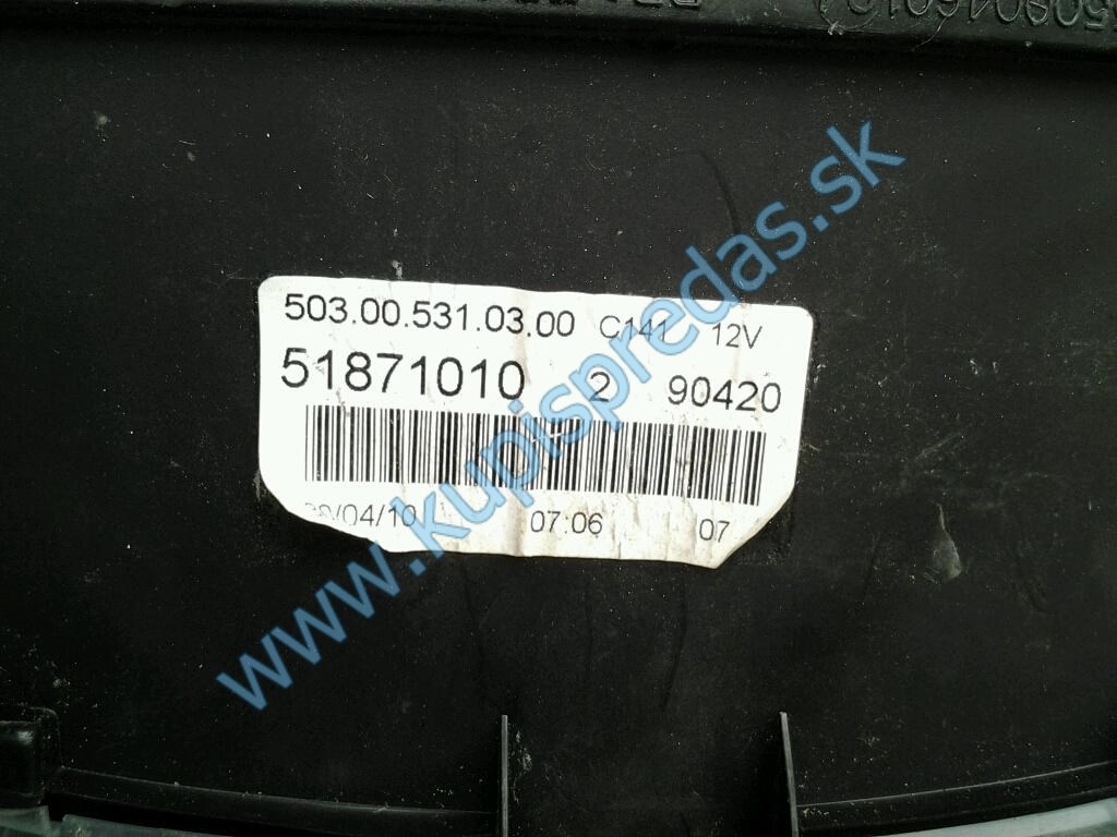 Prístrojový panel FIAT PANDA 2 1.1  